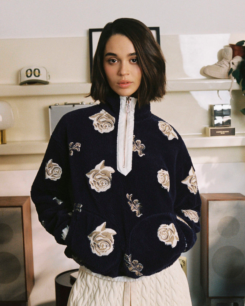 FLEUR POLAR NAVY