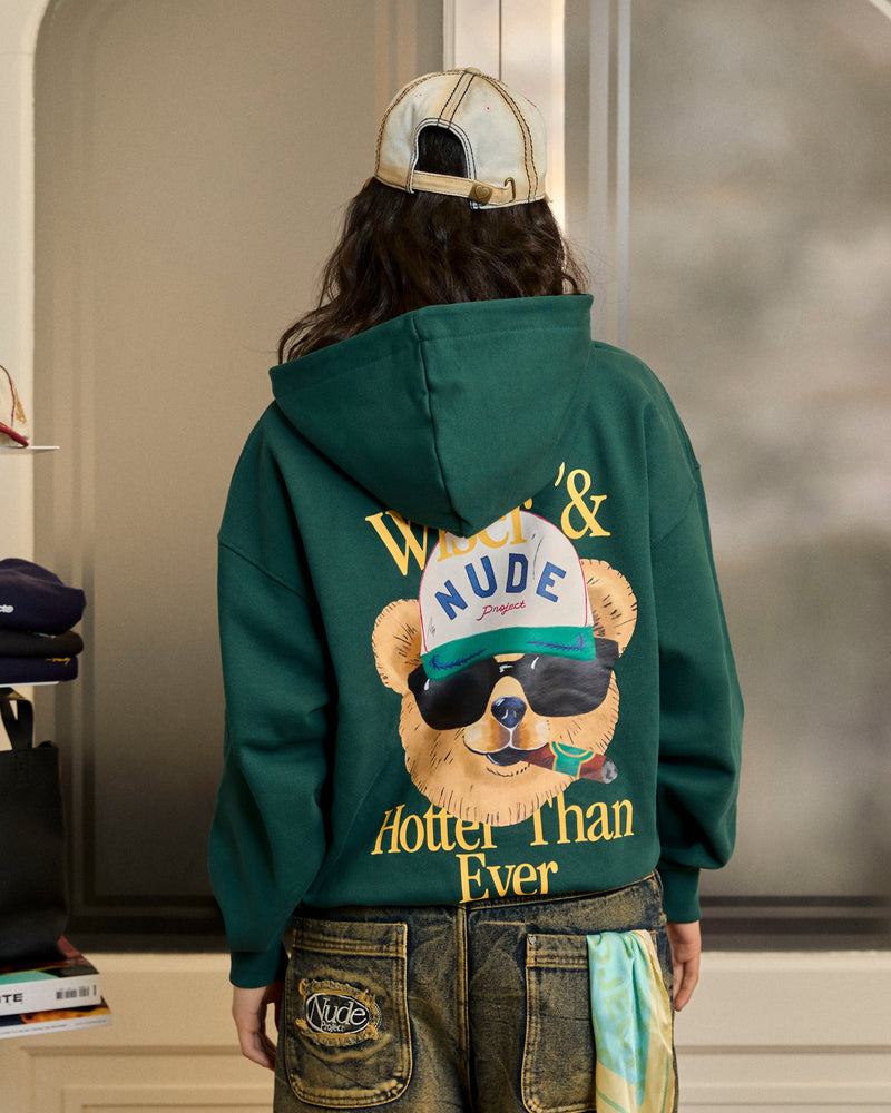 HOT HOODIE GREEN