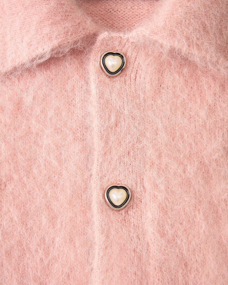 PREMIUM ALPACA BUTTON UP KNIT