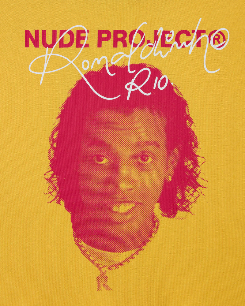 FACE TEE YELLOW