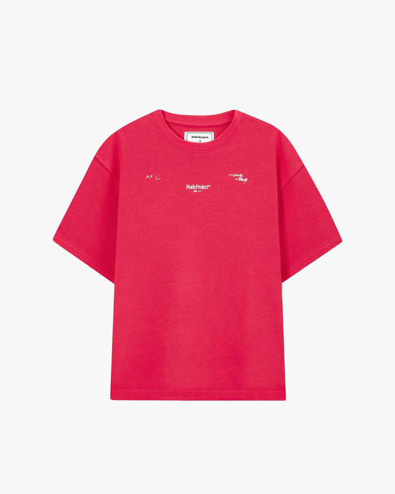 GLOBAL SOON TEE RASPBERRY