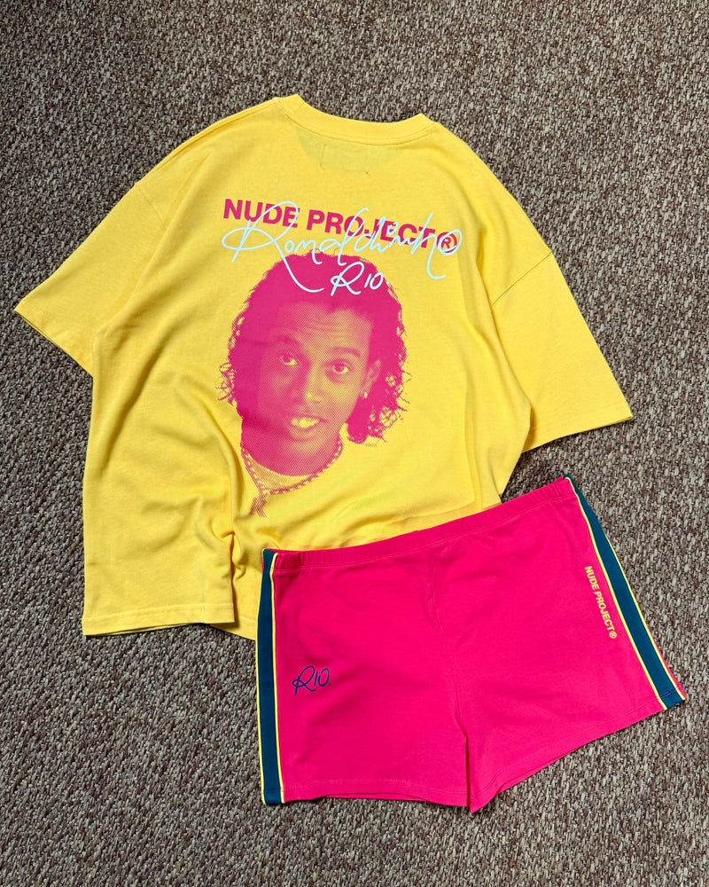 FACE TEE YELLOW