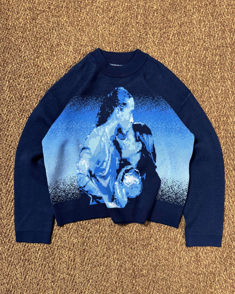 MOM KNIT BLUE