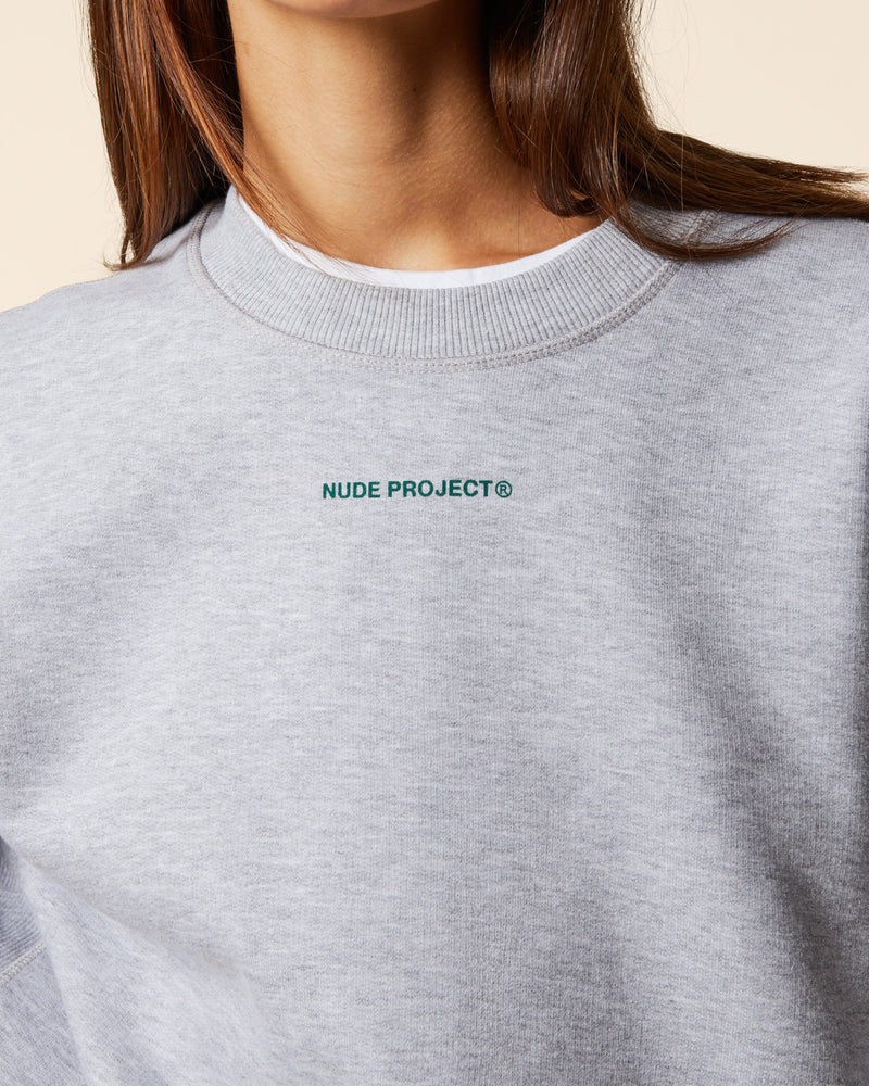 CULT*SWEATSHIRT GREY MELANGE
