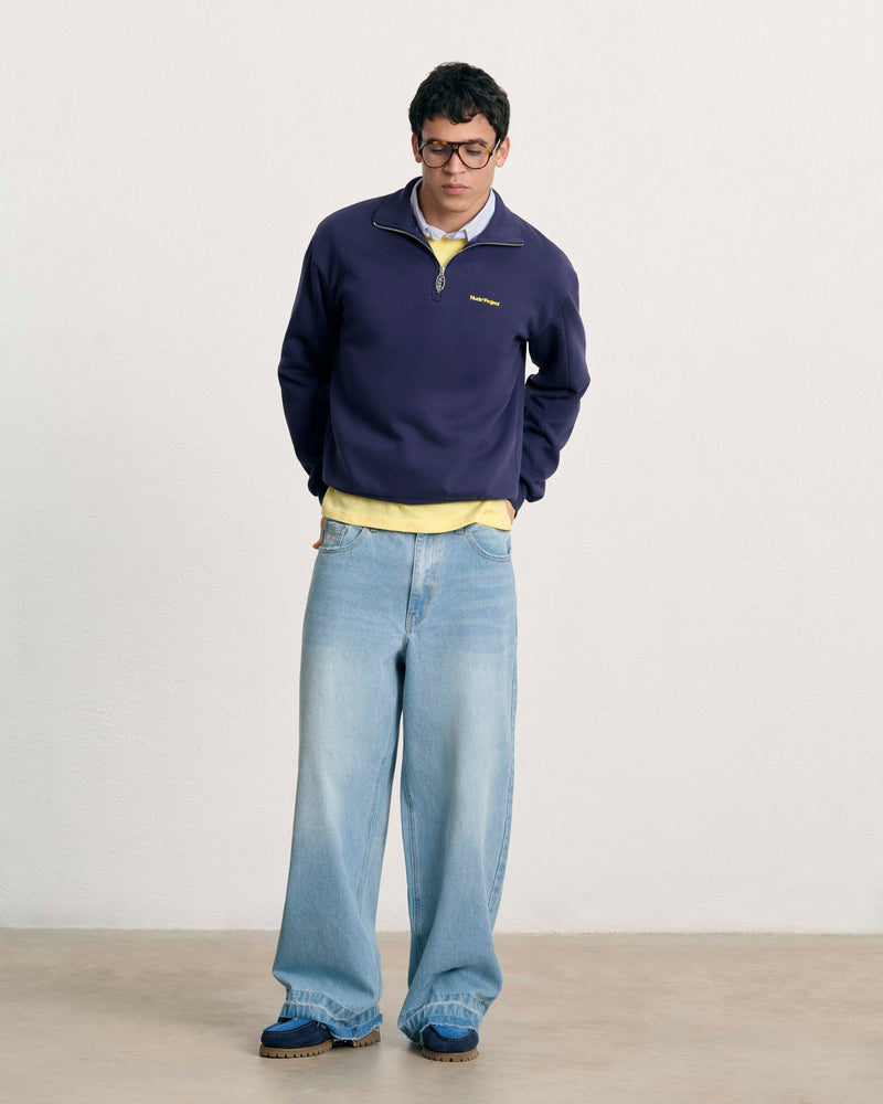 ORIGINS QUARTER-ZIP NAVY