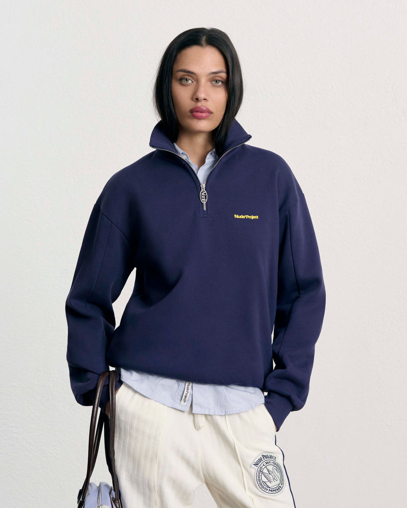 ORIGINS QUARTER-ZIP NAVY