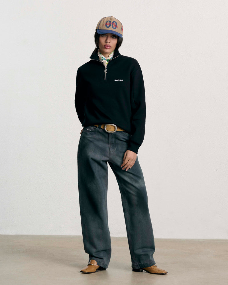 ORIGINS QUARTER-ZIP BLACK