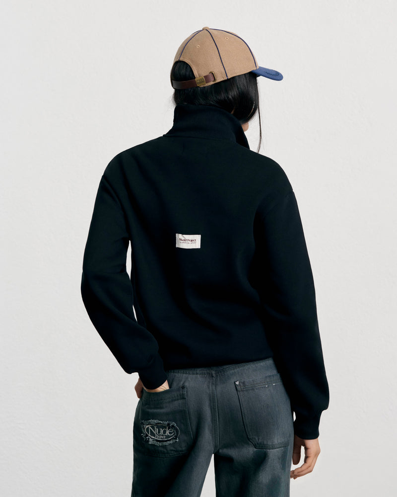 ORIGINS QUARTER-ZIP BLACK