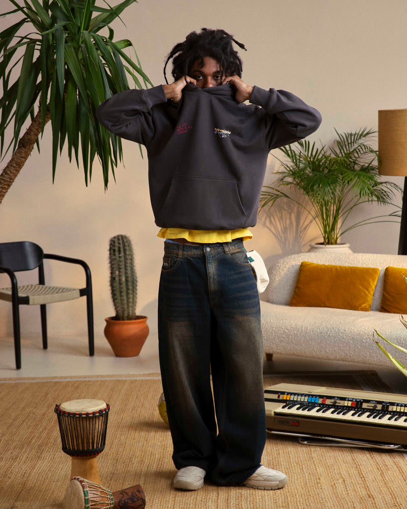 CUPS HOODIE ASH