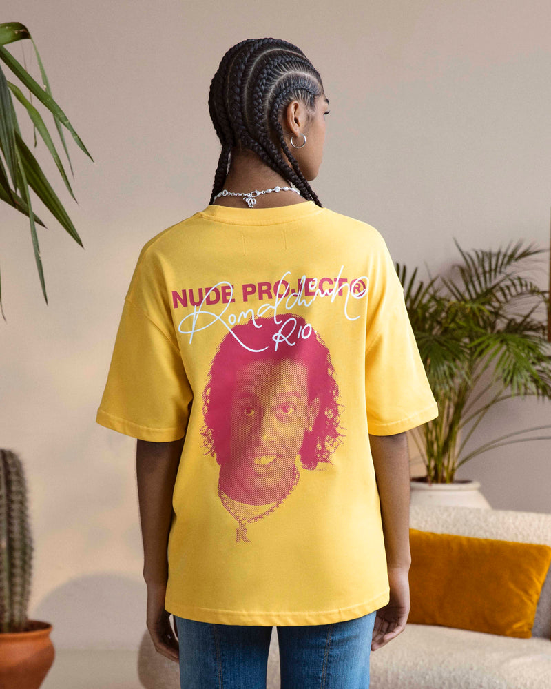 FACE TEE YELLOW