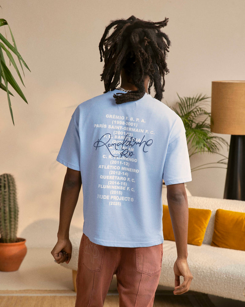 PALMARES TEE LIGHT BLUE
