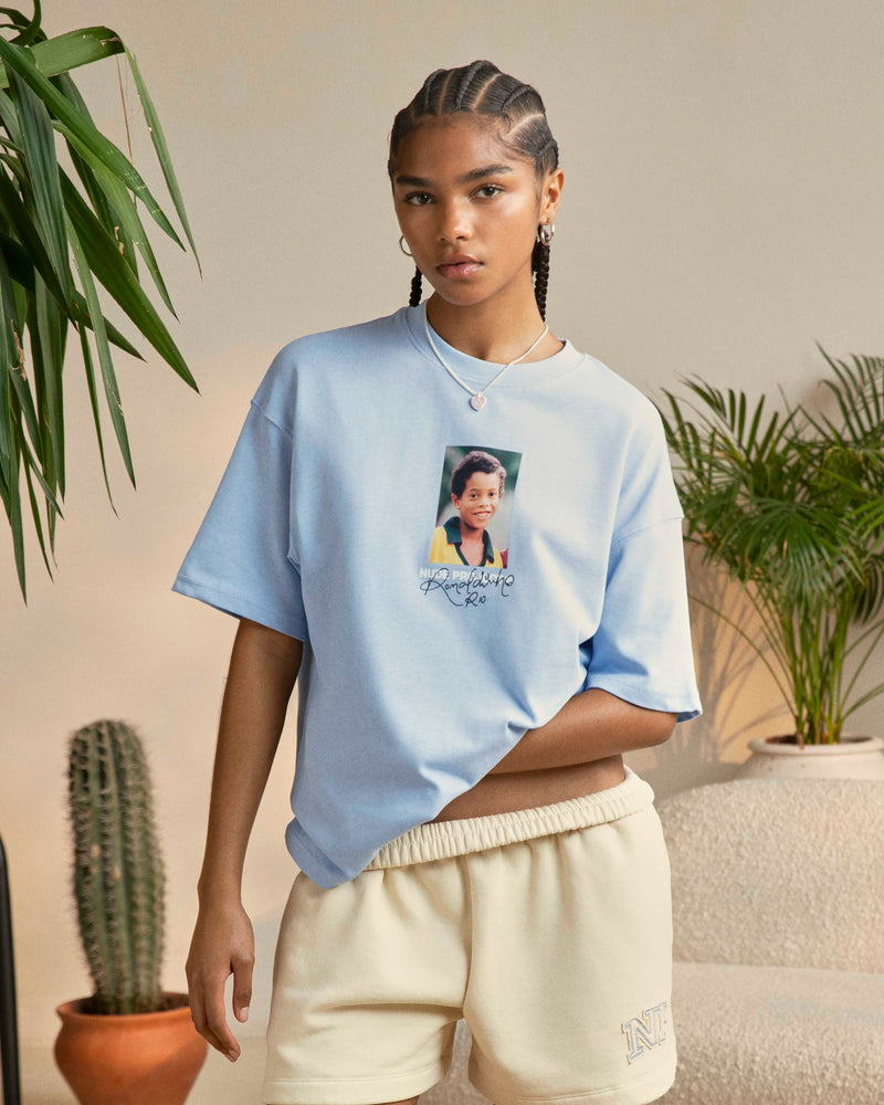 PALMARES TEE LIGHT BLUE