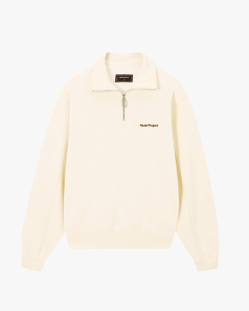 ORIGINS QUARTER-ZIP MARSHMALLOW
