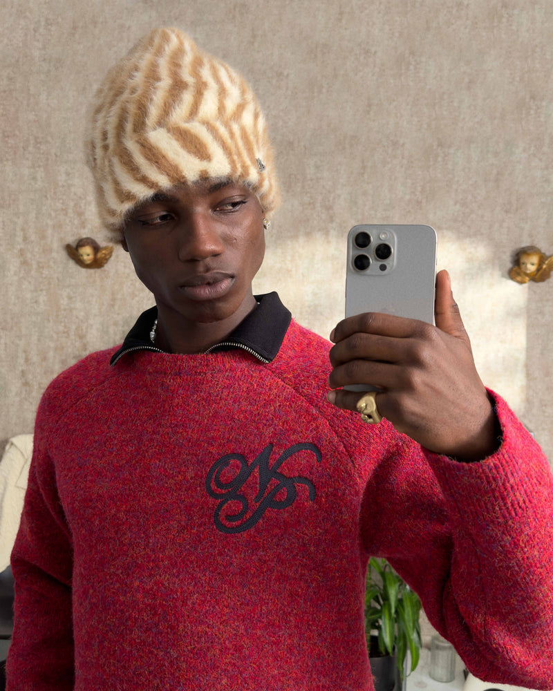 LE MARAIS KNIT RED