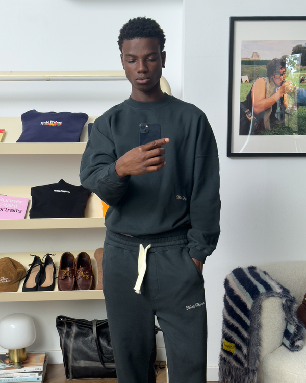 PERFECT BOXY SWEATSHIRT ASH