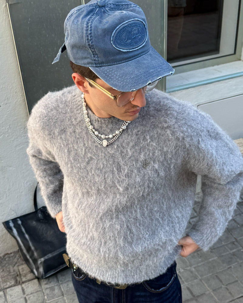 PREMIUM ALPACA SWEATER GREY